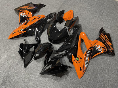 BMW S1000RR 2017-18 Fairing Kit - Orange & Black