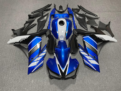 YAMAHA Y-R25 R3 14-18 Fairing Kit - Blue White & Black Race