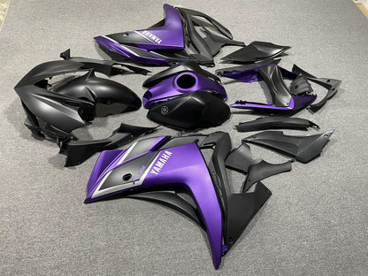 YAMAHA Y-R25 R3 14-18 Fairing Kit - Purple & Matte Black