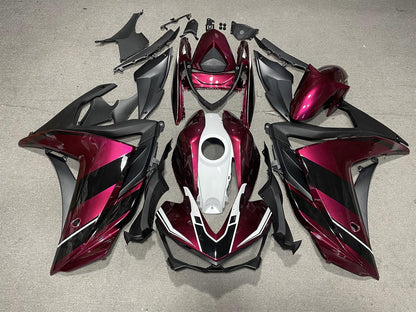 YAMAHA Y-R25 R3 14-18 Fairing Kit - Burgundy & Grey
