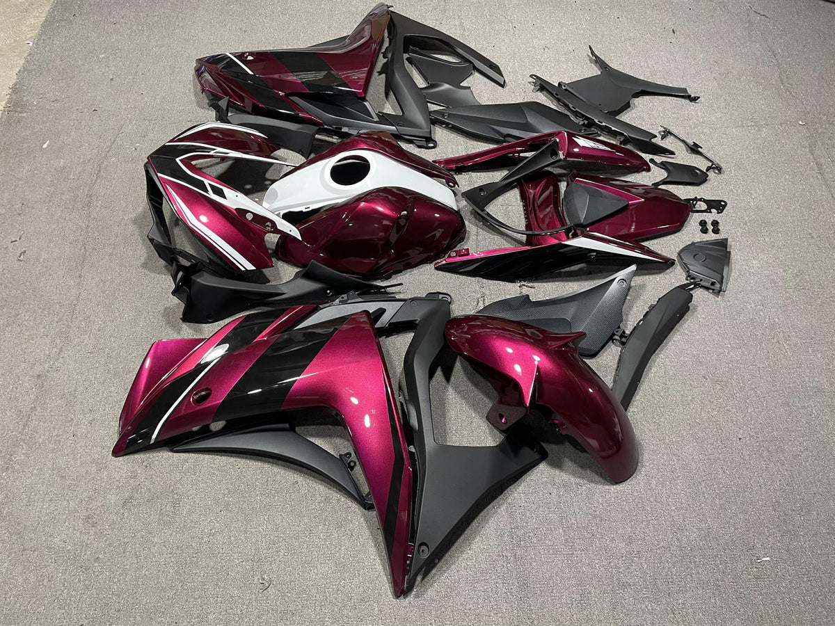 YAMAHA Y-R25 R3 14-18 Fairing Kit - Burgundy & Grey