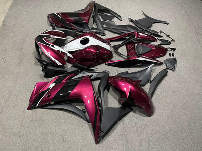 YAMAHA Y-R25 R3 14-18 Fairing Kit - Burgundy & Grey