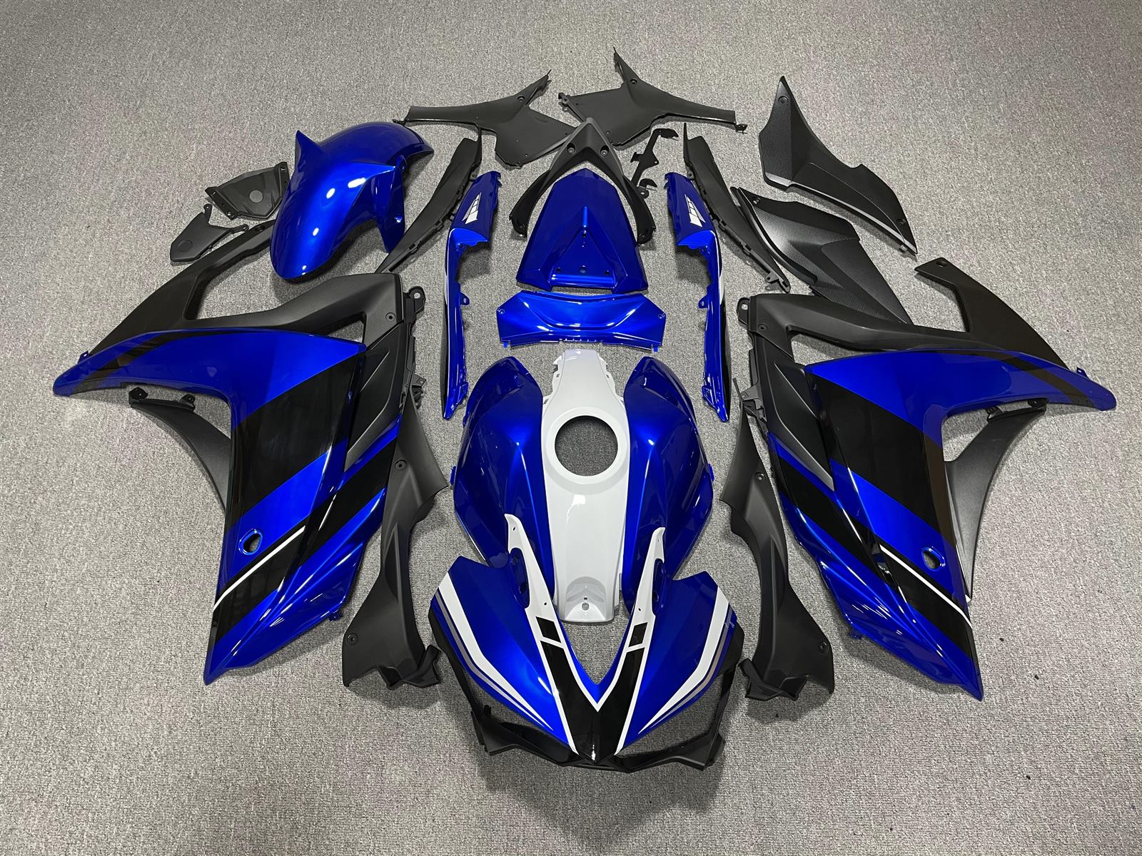 YAMAHA Y-R25 R3 14-18 Fairing Kit - Blue White & Grey