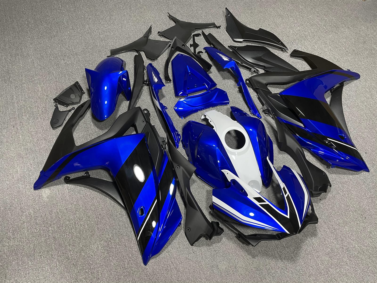 YAMAHA Y-R25 R3 14-18 Fairing Kit - Blue White & Grey