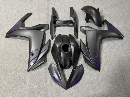 YAMAHA Y-R25 R3 14-18 Fairing Kit - Matte Black & Purple