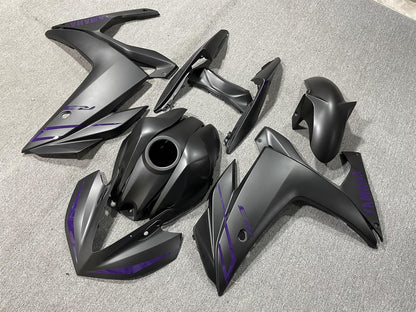 YAMAHA Y-R25 R3 14-18 Fairing Kit - Matte Black & Purple