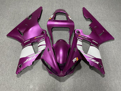 YAMAHA YZF R1 00-01 Fairing Kit - Magenta & White