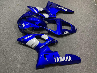 YAMAHA YZF R1 00-01 Fairing Kit - Blue & White Race