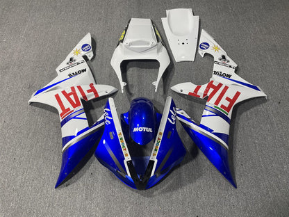YAMAHA YZF R1 02-03 Fairing Kit - Blue & White Sponsor Livery