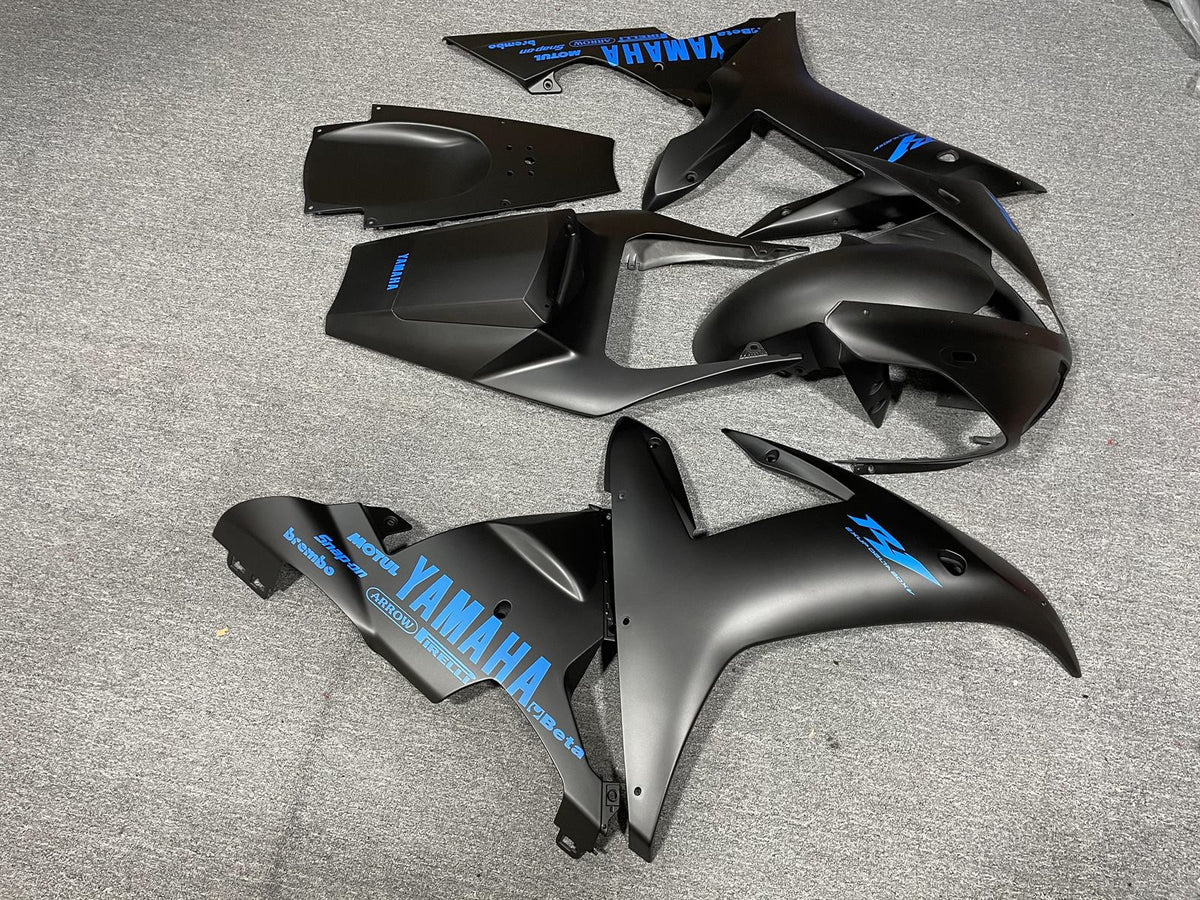 YAMAHA YZF R1 02-03 Fairing Kit - Matte Grey & Black
