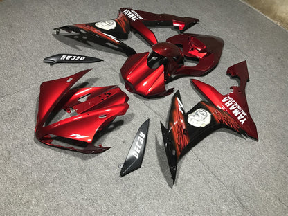 YAMAHA YZF R1 04-06 Fairing Kit - Red Black & White Race