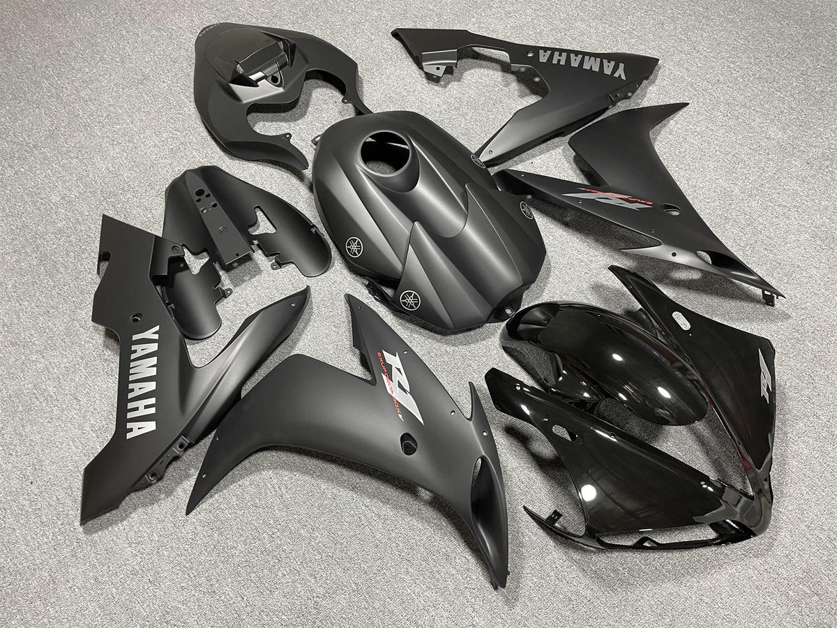YAMAHA YZF R1 04-06 Fairing Kit - Matte Black & Grey