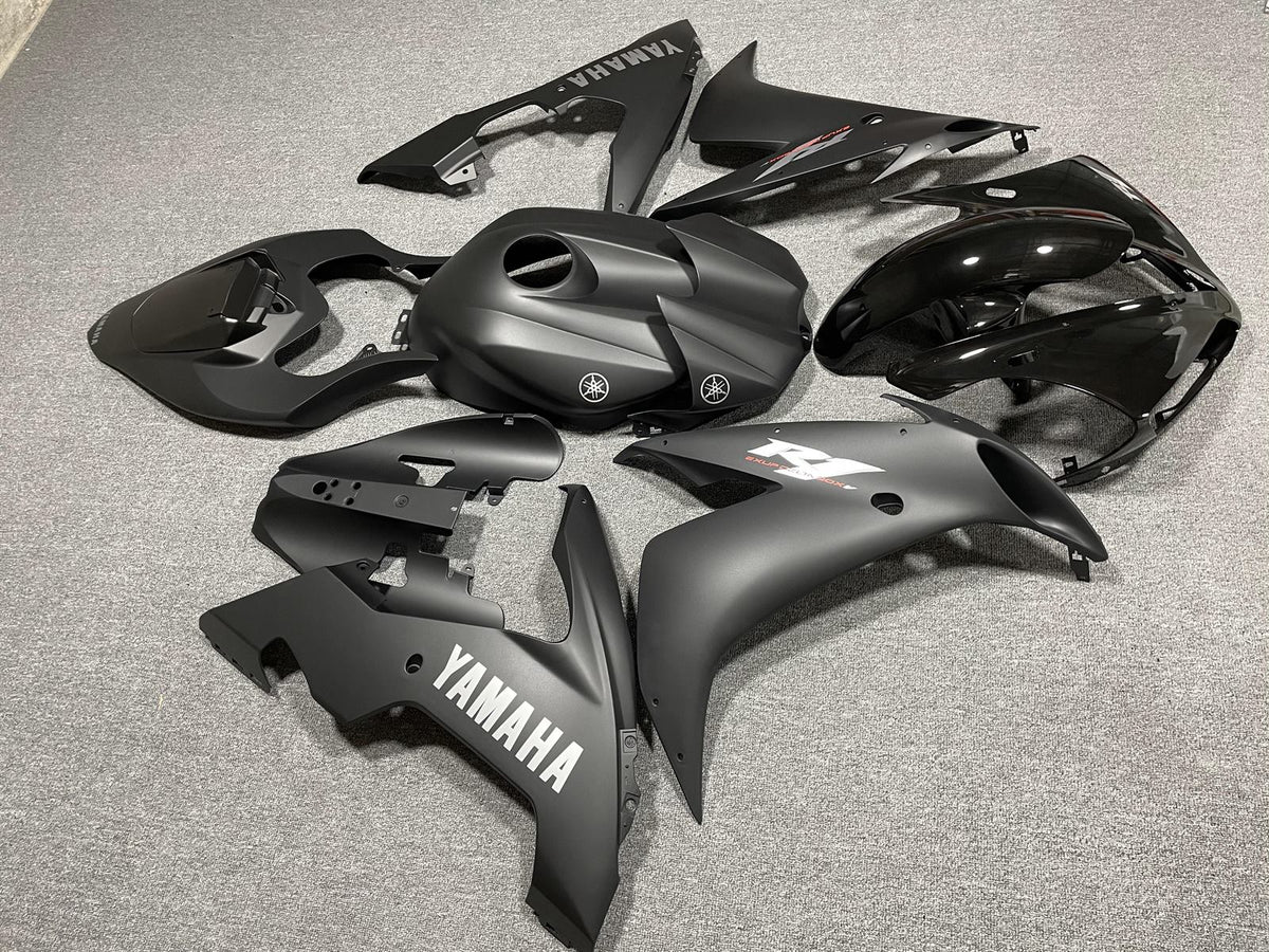 YAMAHA YZF R1 04-06 Fairing Kit - Matte Black & Grey