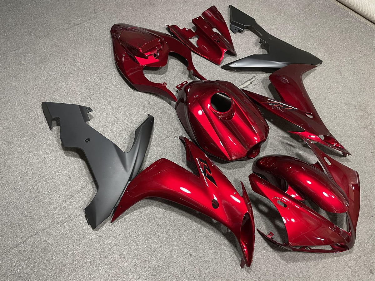 YAMAHA YZF R1 04-06 Fairing Kit - Candy Red & Black