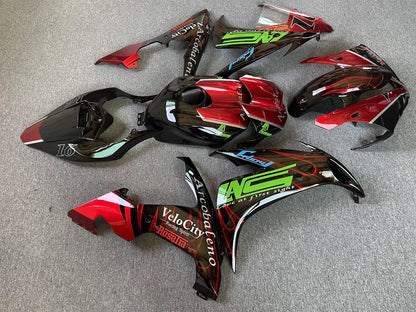 YAMAHA YZF R1 04-06 Fairing Kit - Red Green & Black Race