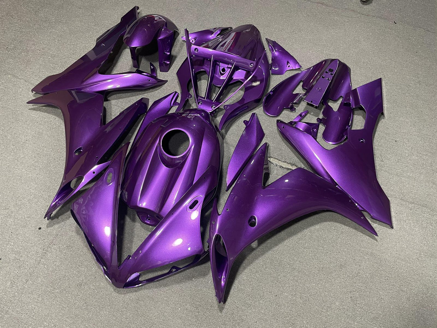 YAMAHA YZF R1 04-06 Fairing Kit - Deep Purple