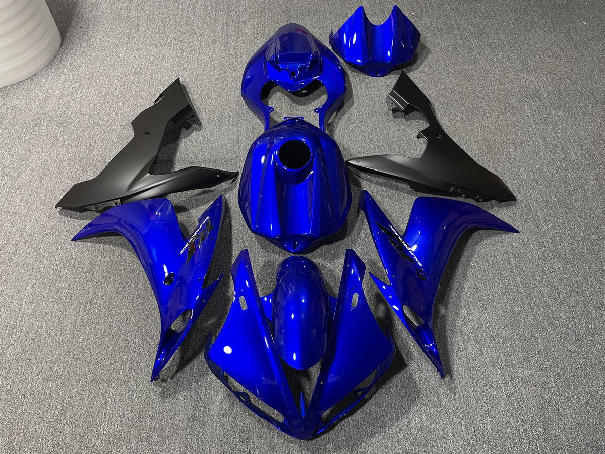 YAMAHA YZF R1 04-06 Fairing Kit - Blue & Black