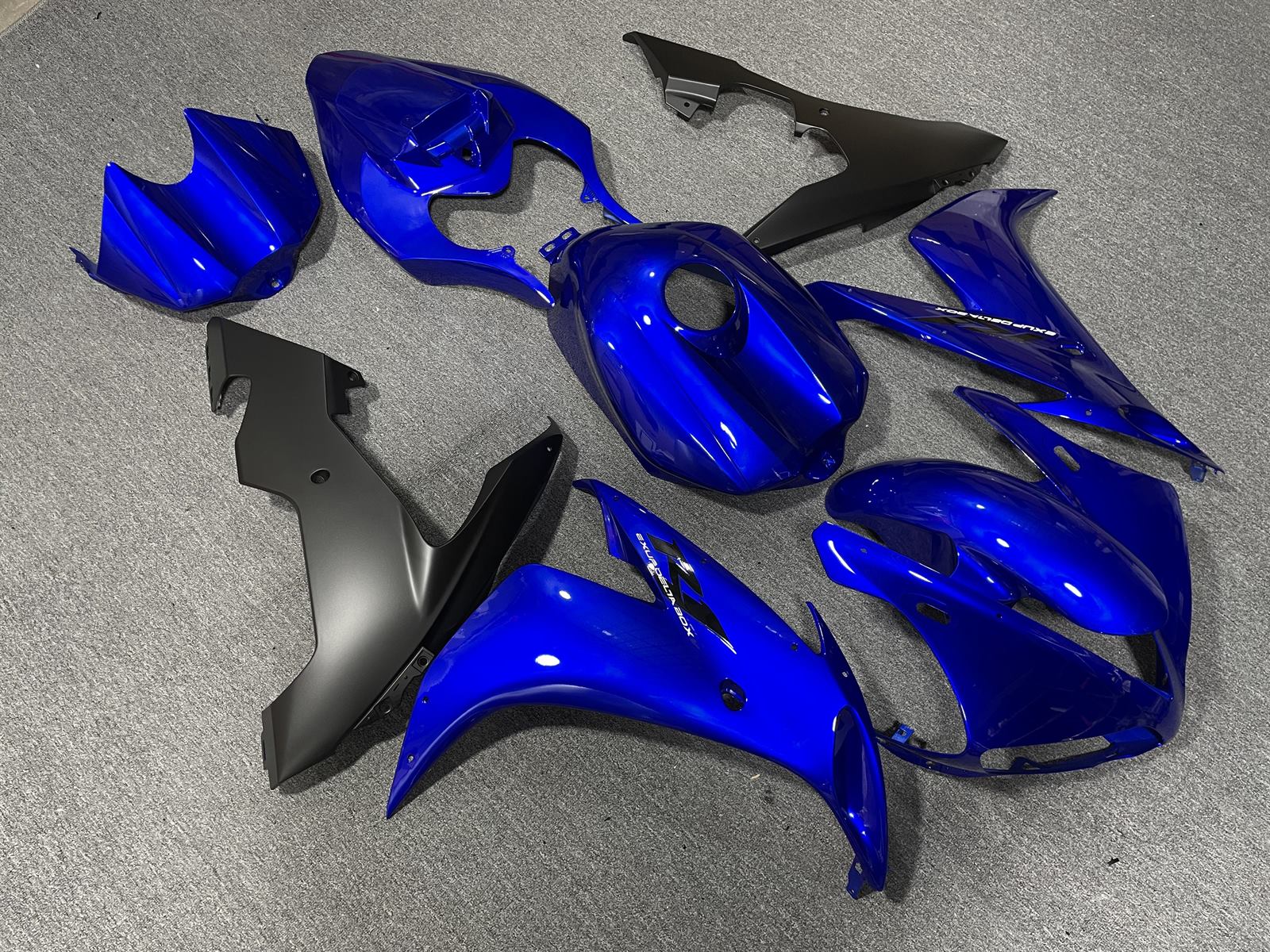 YAMAHA YZF R1 04-06 Fairing Kit - Blue & Black