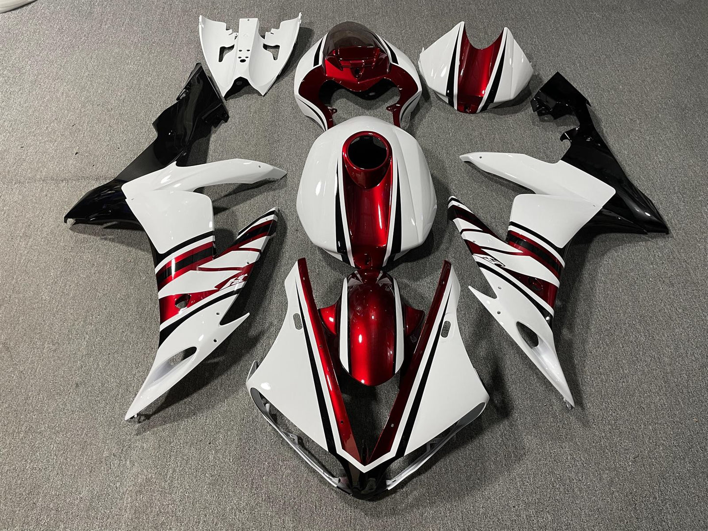 YAMAHA YZF R1 04-06 Fairing Kit - White Red & Black