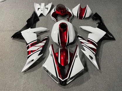 YAMAHA YZF R1 04-06 Fairing Kit - White Red & Black