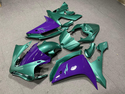 YAMAHA YZF R1 07-08 Fairing Kit - Teal & Purple