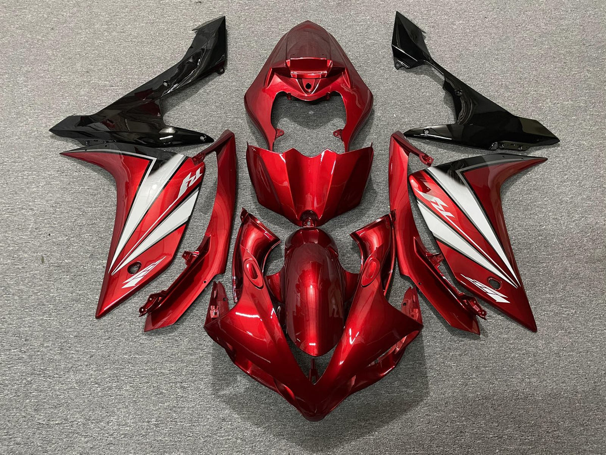 YAMAHA YZF R1 07-08 Fairing Kit - Candy Red White & Black