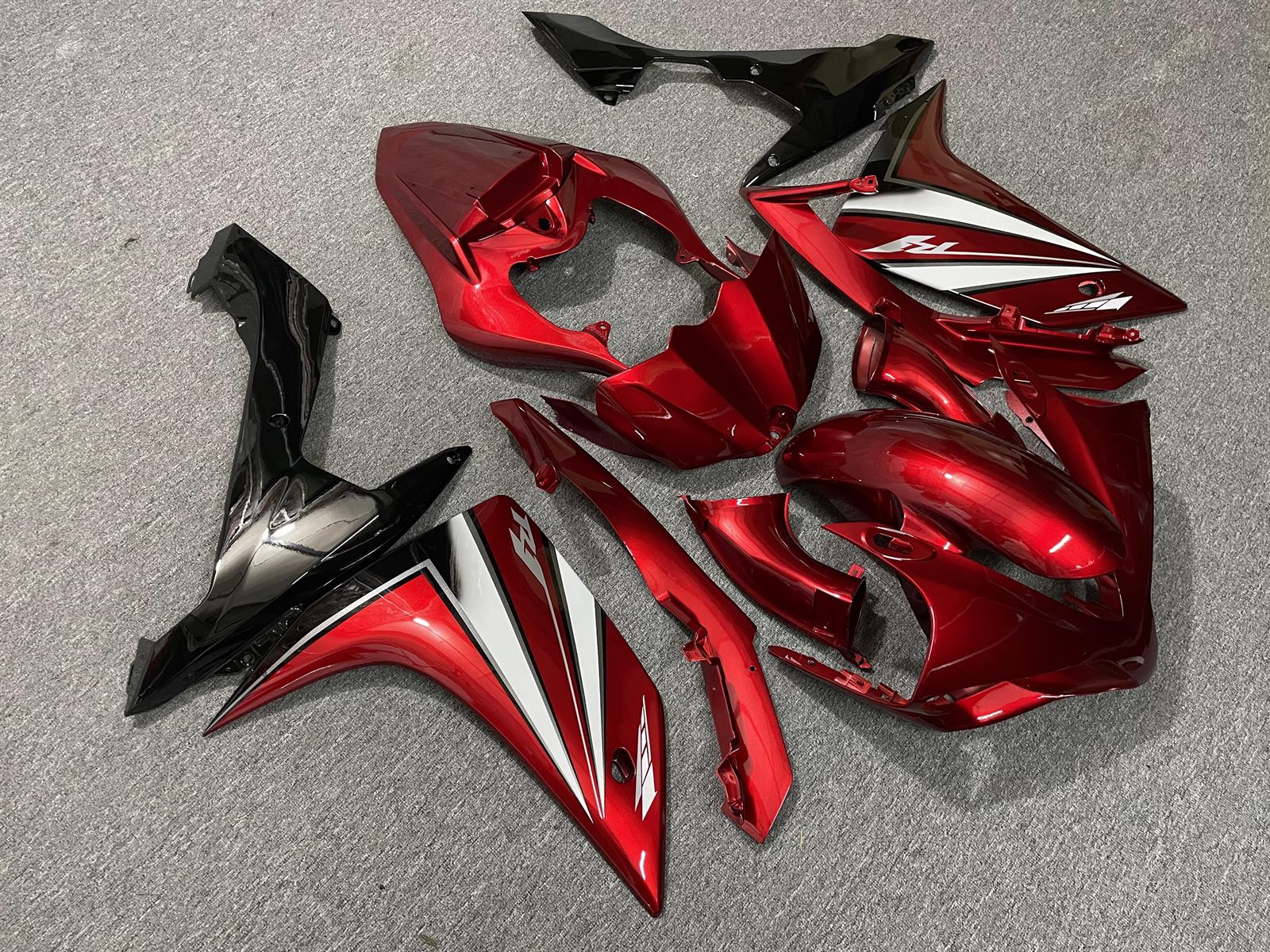 YAMAHA YZF R1 07-08 Fairing Kit - Candy Red White & Black