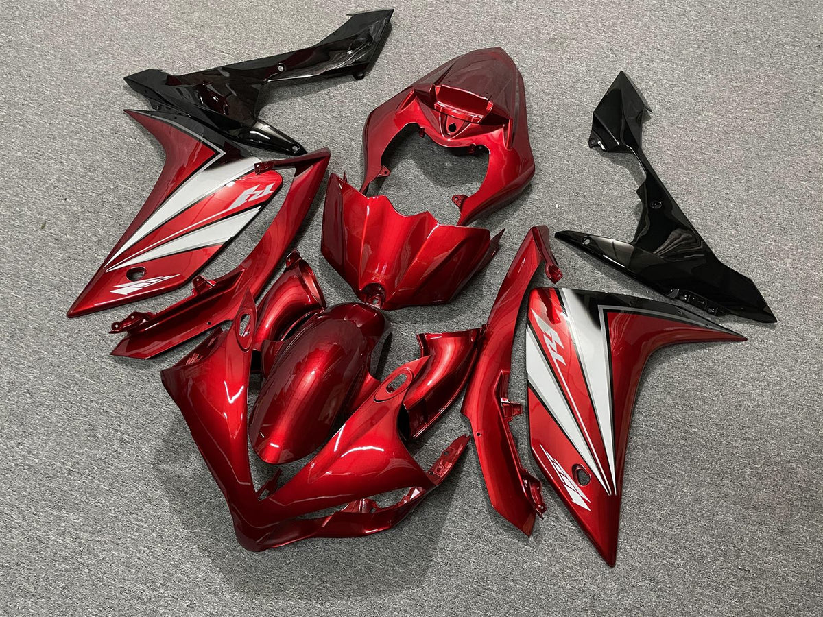 YAMAHA YZF R1 07-08 Fairing Kit - Candy Red White & Black