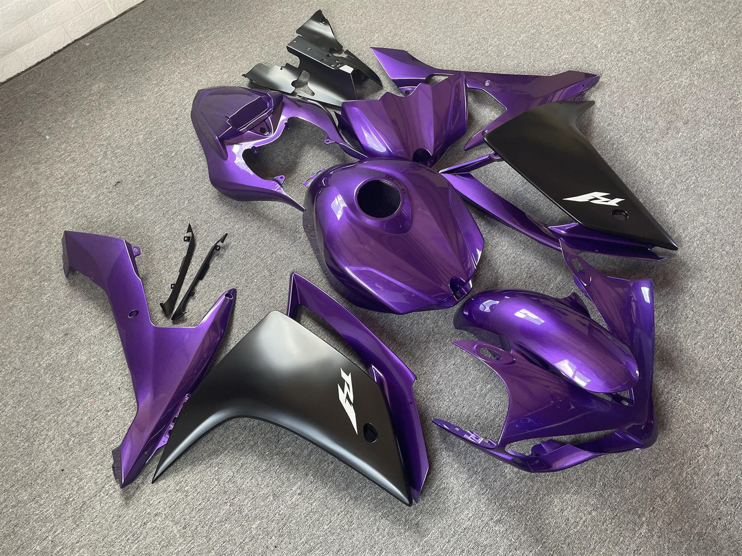 YAMAHA YZF R1 07-08 Fairing Kit - Purple & Grey