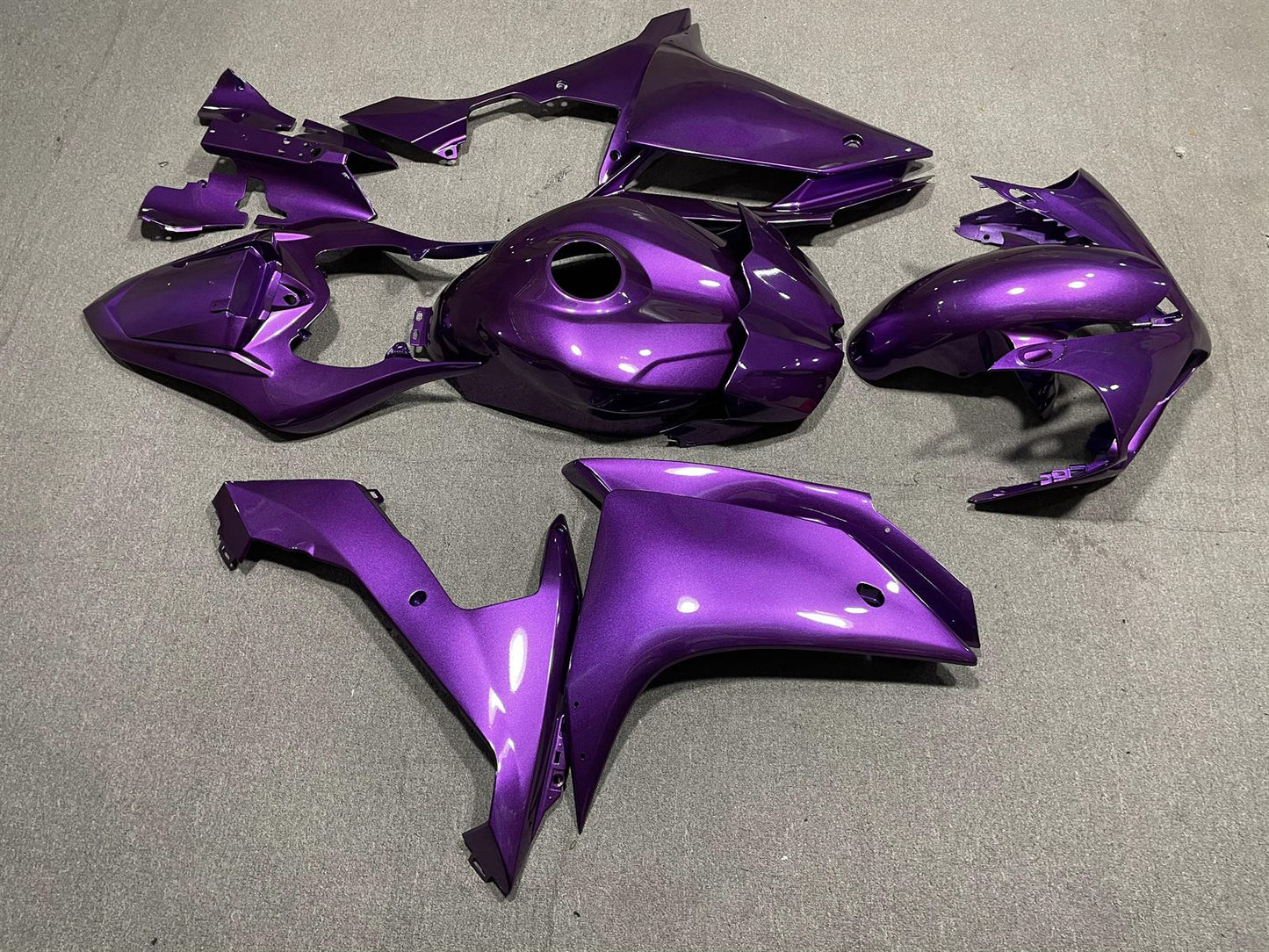YAMAHA YZF R1 07-08 Fairing Kit - Deep Purple
