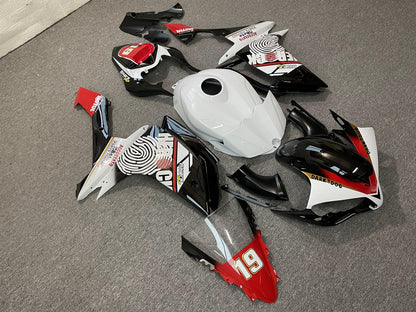 YAMAHA YZF R1 07-08 Fairing Kit - White Black & Red Race