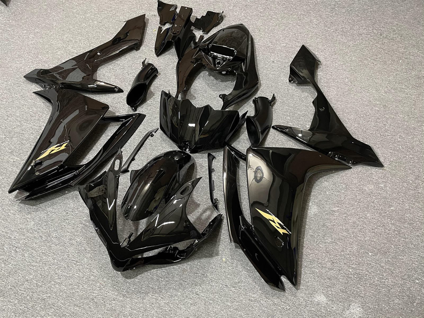 YAMAHA YZF R1 07-08 Fairing Kit - Gloss Black