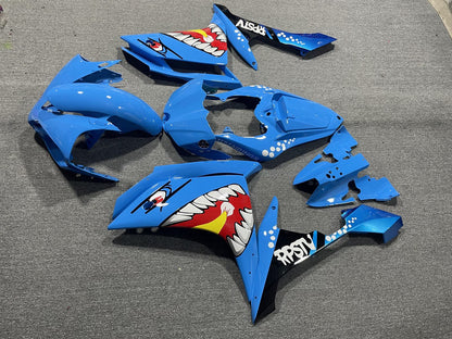 YAMAHA YZF R1 07-08 Fairing Kit - Sky Blue Shark Race