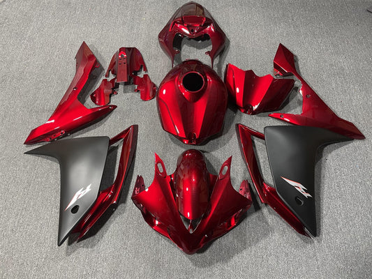 YAMAHA YZF R1 07-08 Fairing Kit - Candy Red & Grey