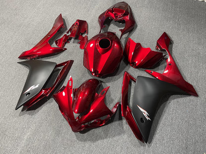 YAMAHA YZF R1 07-08 Fairing Kit - Candy Red & Grey