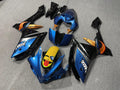 Yamaha YZF-R1 07-08 Fairing Kit - Blue & Yellow Shark Race