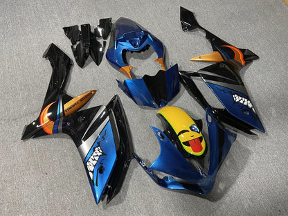 YAMAHA YZF R1 07-08 Fairing Kit - Blue & Yellow Shark Race