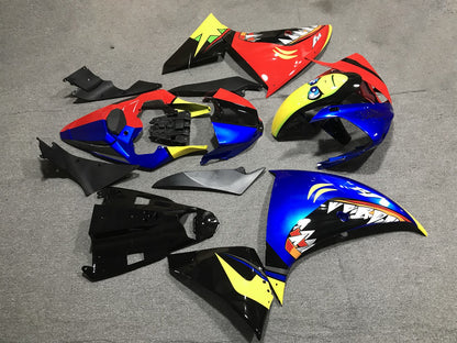 YAMAHA YZF R1 09-11 Fairing Kit - Blue Red & Yellow Shark Race