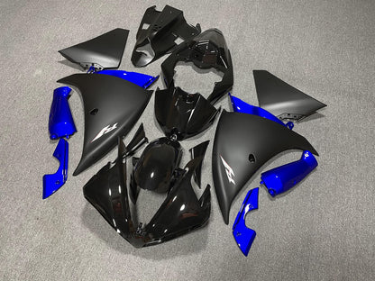 YAMAHA YZF R1 09-11 Fairing Kit - Black & Blue