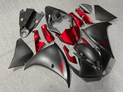 YAMAHA YZF R1 09-11 Fairing Kit - Candy Red & Matte Black