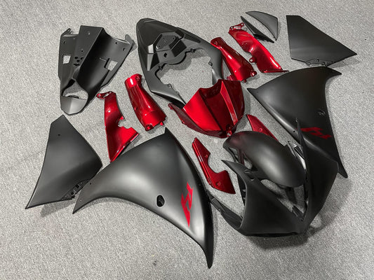YAMAHA YZF R1 09-11 Fairing Kit - Candy Red & Matte Black