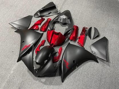 YAMAHA YZF R1 09-11 Fairing Kit - Candy Red & Matte Black