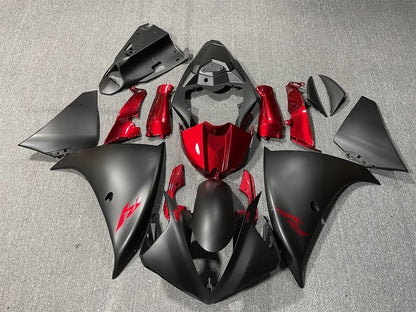 YAMAHA YZF R1 09-11 Fairing Kit - Candy Red & Matte Black