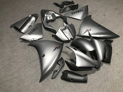 YAMAHA YZF R1 12-14 Fairing Kit - Matte Silver & Black