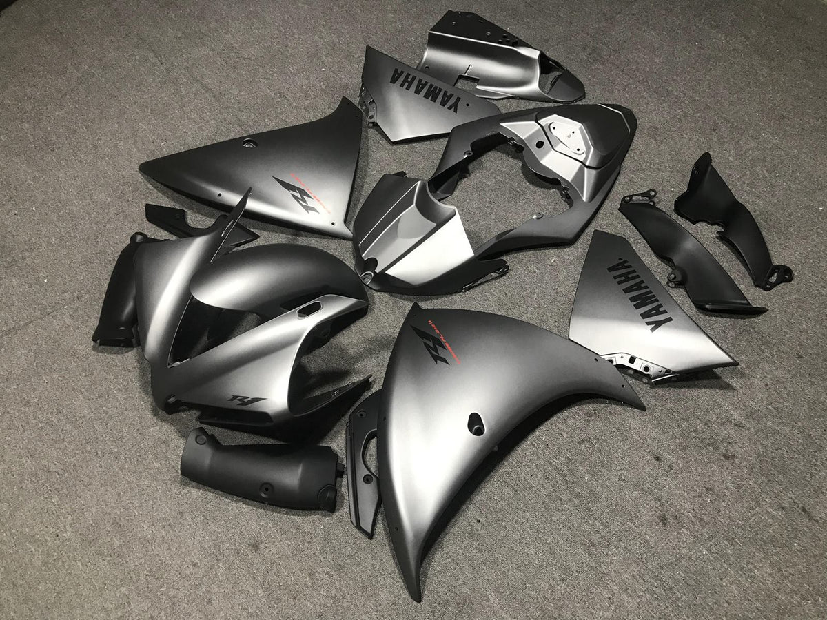 YAMAHA YZF R1 12-14 Fairing Kit - Matte Silver & Black