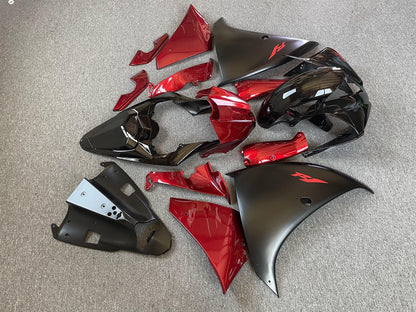YAMAHA YZF R1 12-14 Fairing Kit - Candy Red & Matte Black
