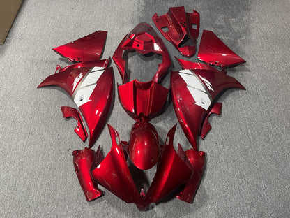 YAMAHA YZF R1 12-14 Fairing Kit - Candy Red & White
