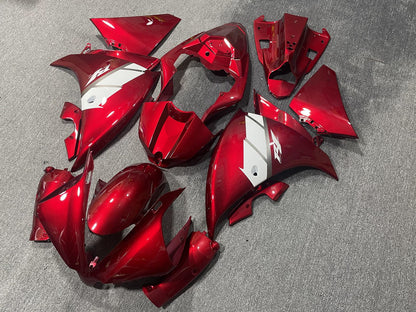 YAMAHA YZF R1 12-14 Fairing Kit - Candy Red & White