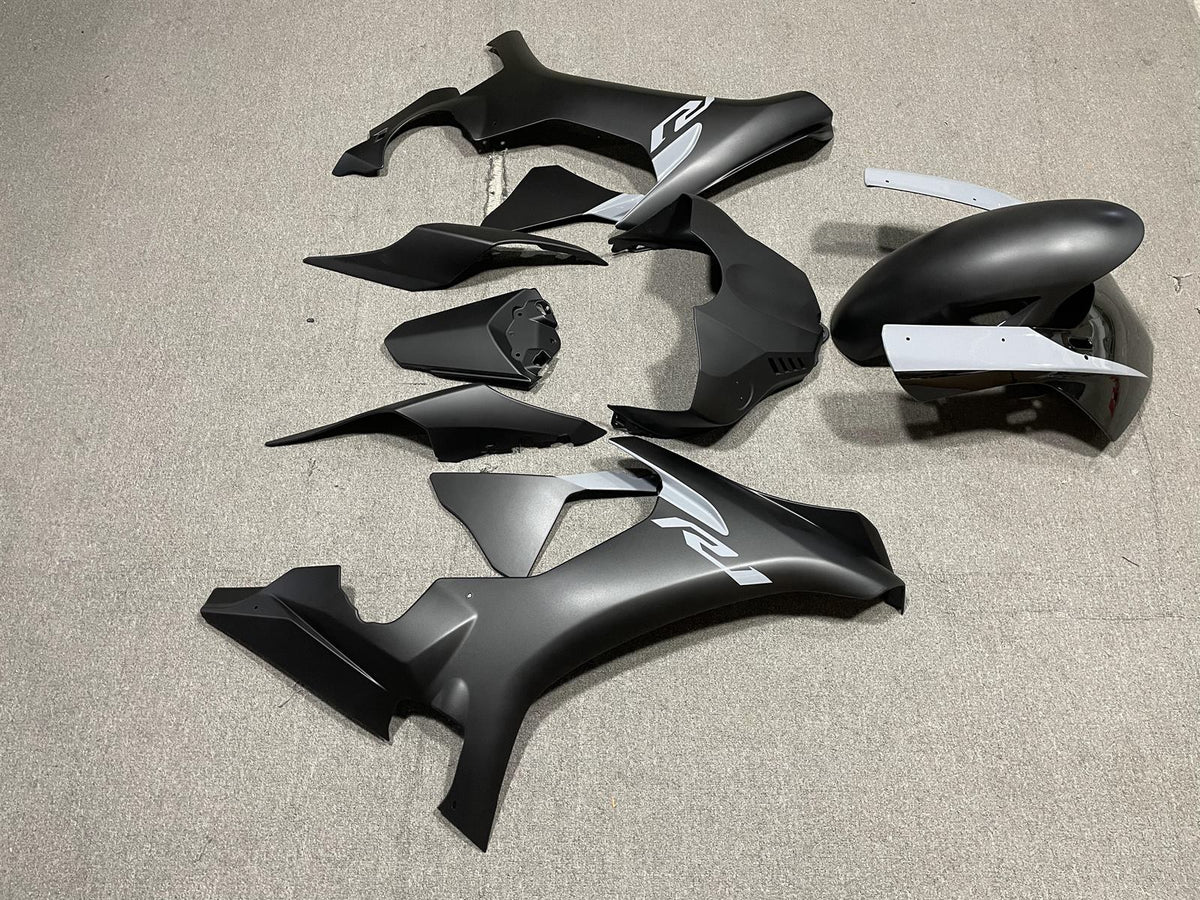 YAMAHA YZF R1 15-19 Fairing Kit - Matte Black & White