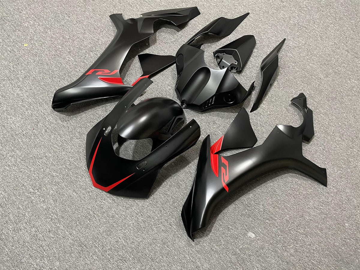 YAMAHA YZF R1 15-19 Fairing Kit - Gloss Black & Red Line